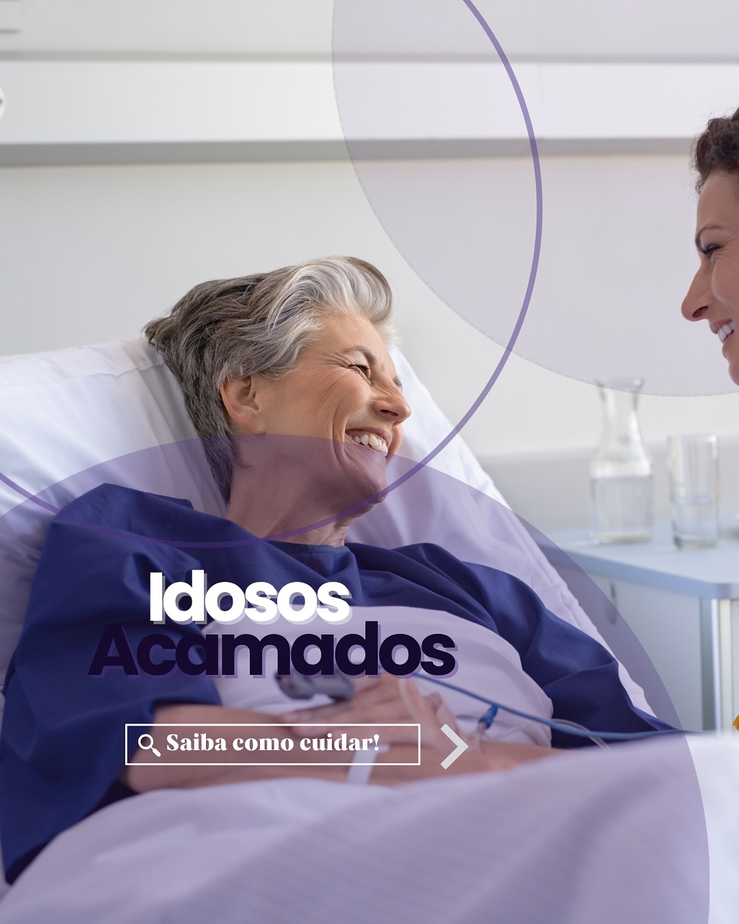 Cuidados para idosos acamados em São Paulo - Cuidar com Amor