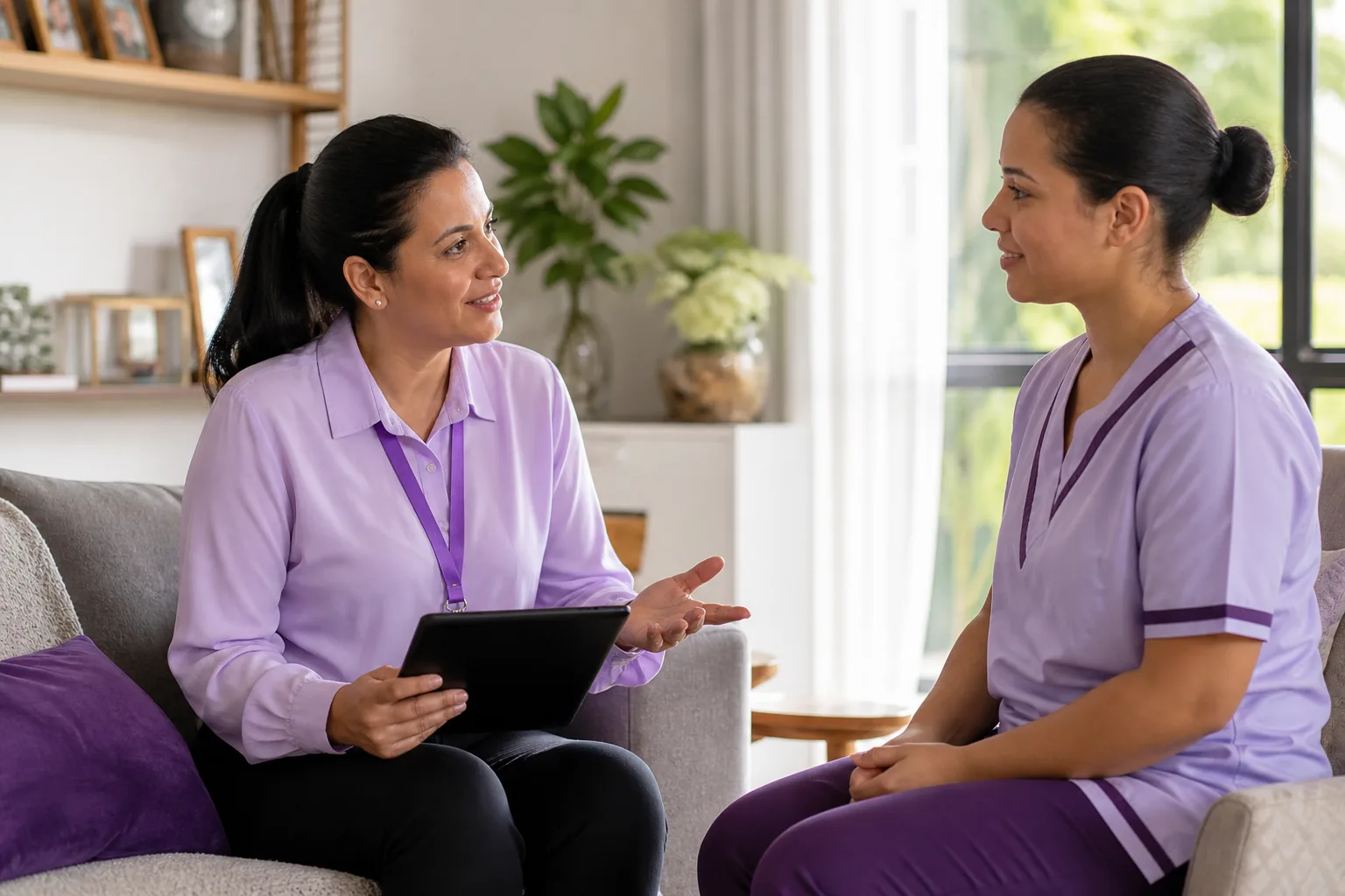 Supervisão de equipe de Home Care em atendimento domiciliar