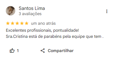 Avaliação no Google 3
